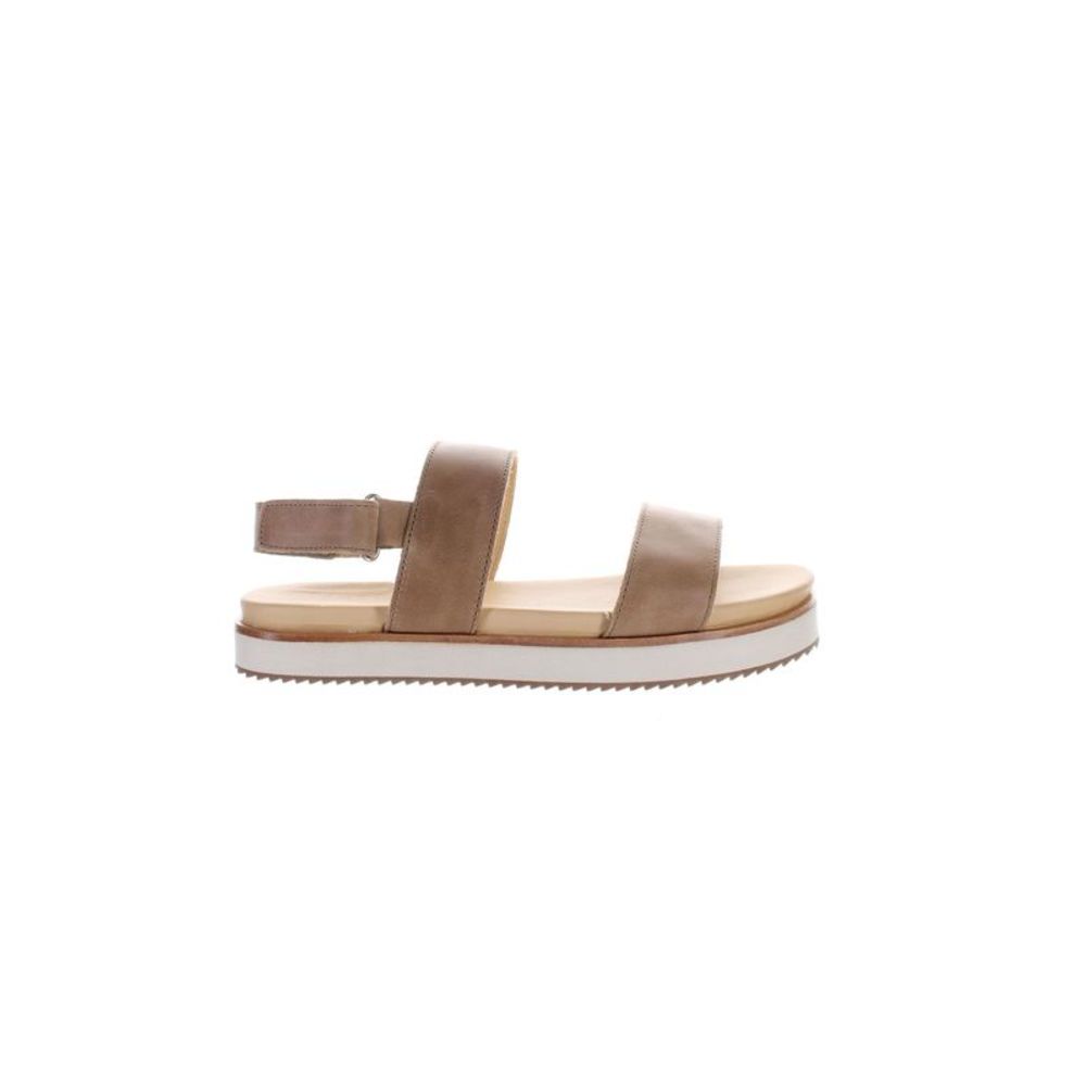 Nisolo Womens Go To Flatform Brown Slingbacks Size 7.5 Medium (B, M)